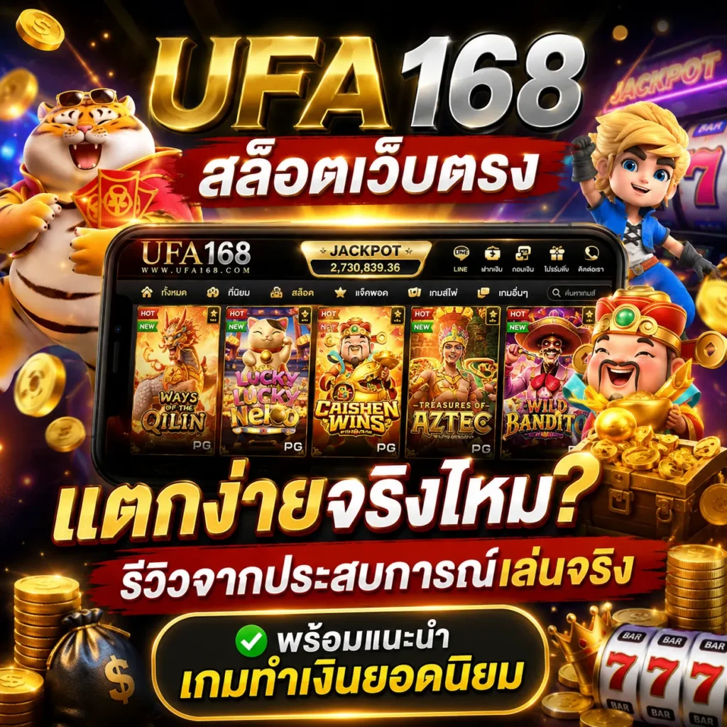 UFA168 สล็อตเว็บตรง